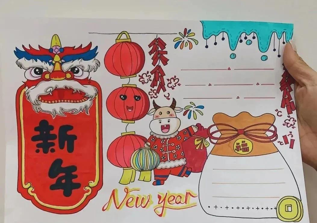 简单的孩子万能手抄报模板,儿童手抄报视频教程大全