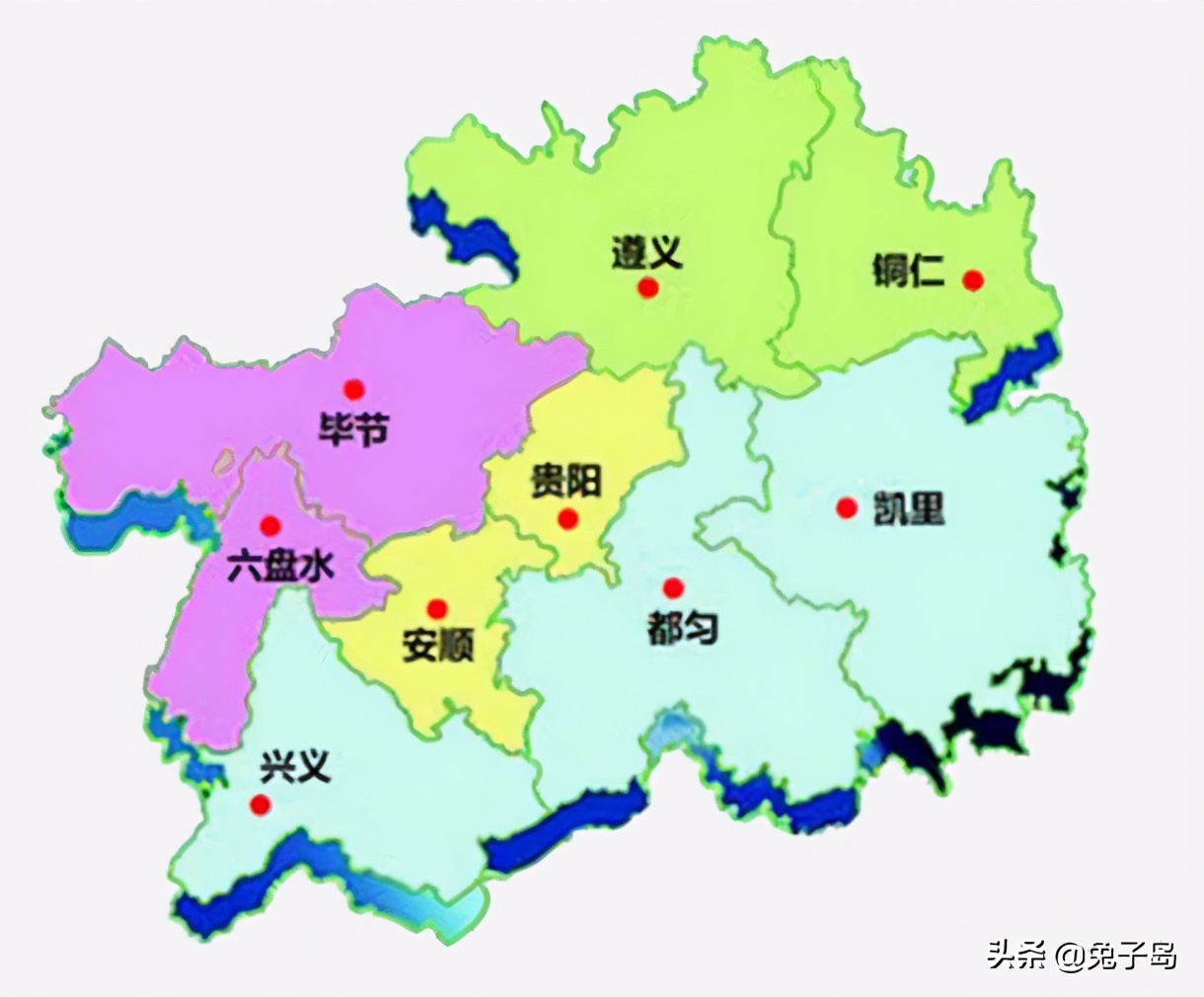 最新年貴州省各地市gdp排名 增長率全國第二 兔子島 Mdeditor