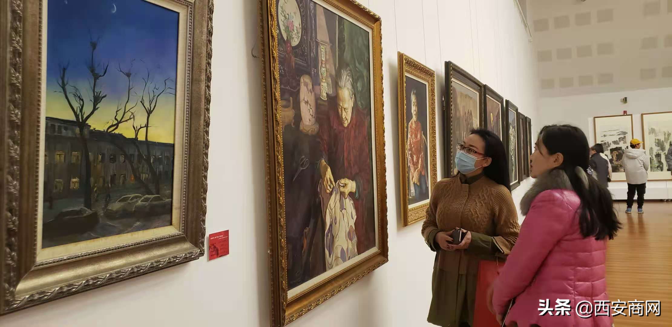 中国美术家协会 全国新文艺群体美术作品展在京开幕陕西油画家李茹三幅作品展出 书画艺术 西安商网