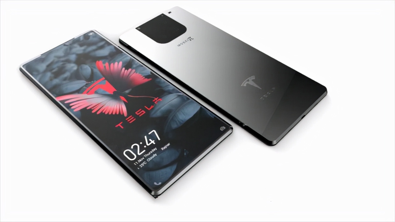 Tesla Model π concept machine: The first shot is Wang Jian. Give the ...