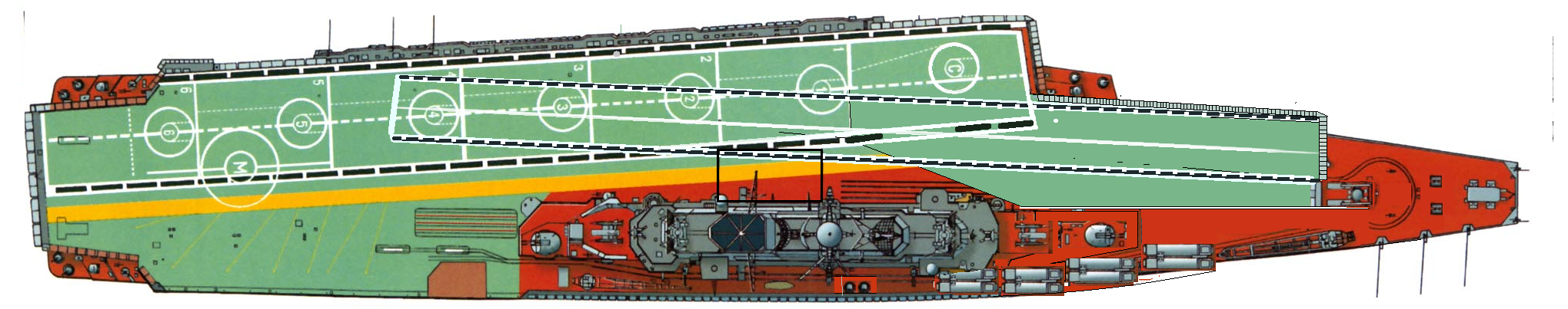 瘸腿的半人马，如何在保证火力的情况下，加强基辅级航母制空能力