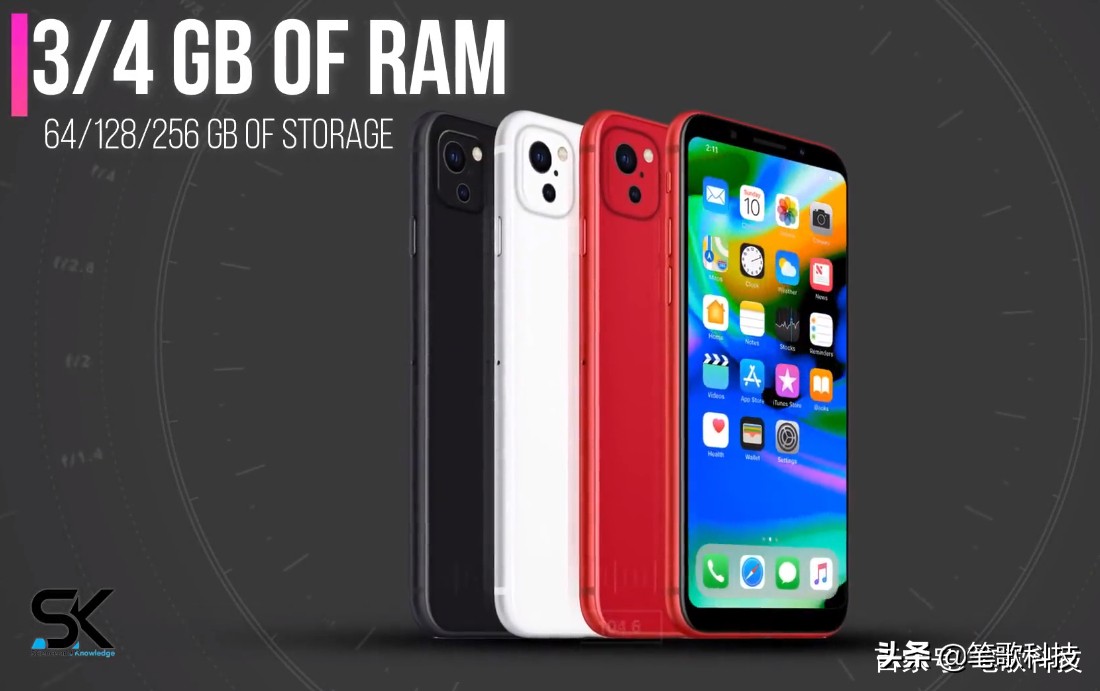 IPhone SE3 rear camera module Yuba design, bangs design has been ...