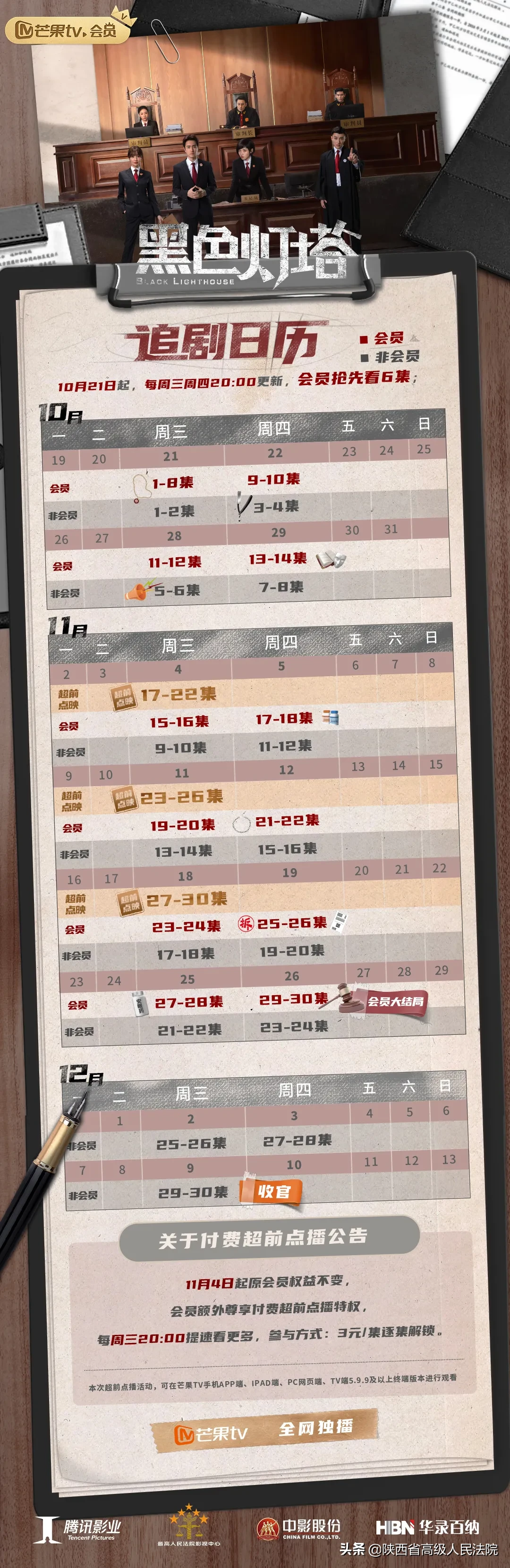 精彩悬疑剧《黑色灯塔》明日芒果TV开播!预告片