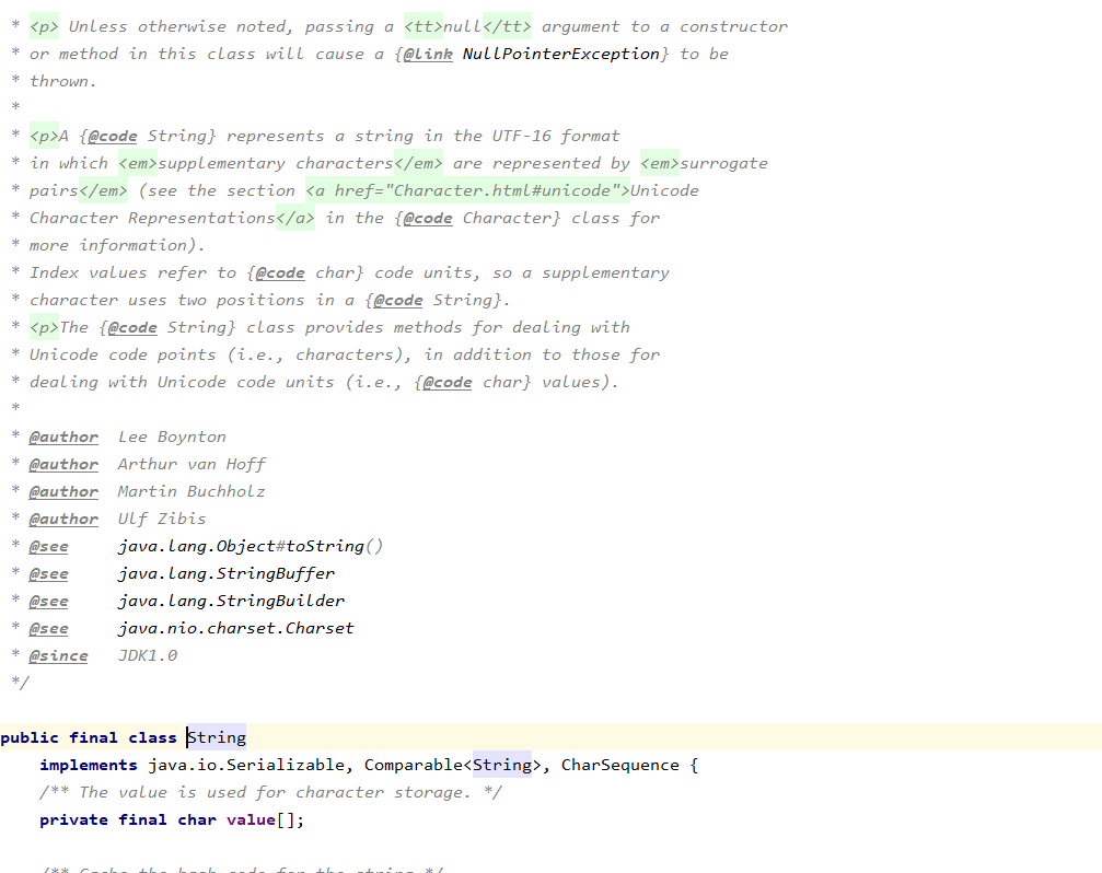 原来只想简单看一下String源码，没想到整理了这么多知识点