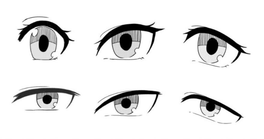 不同性格的人物眼睛怎么画?教你画出不同情绪的眼睛画法
