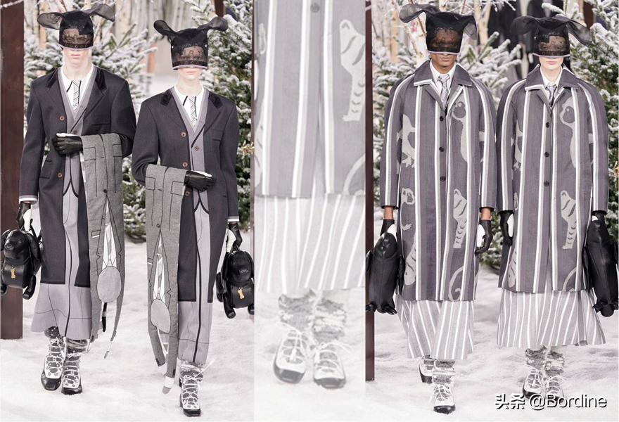 Thom Browne 2020秋冬将经典和可爱的动物结合