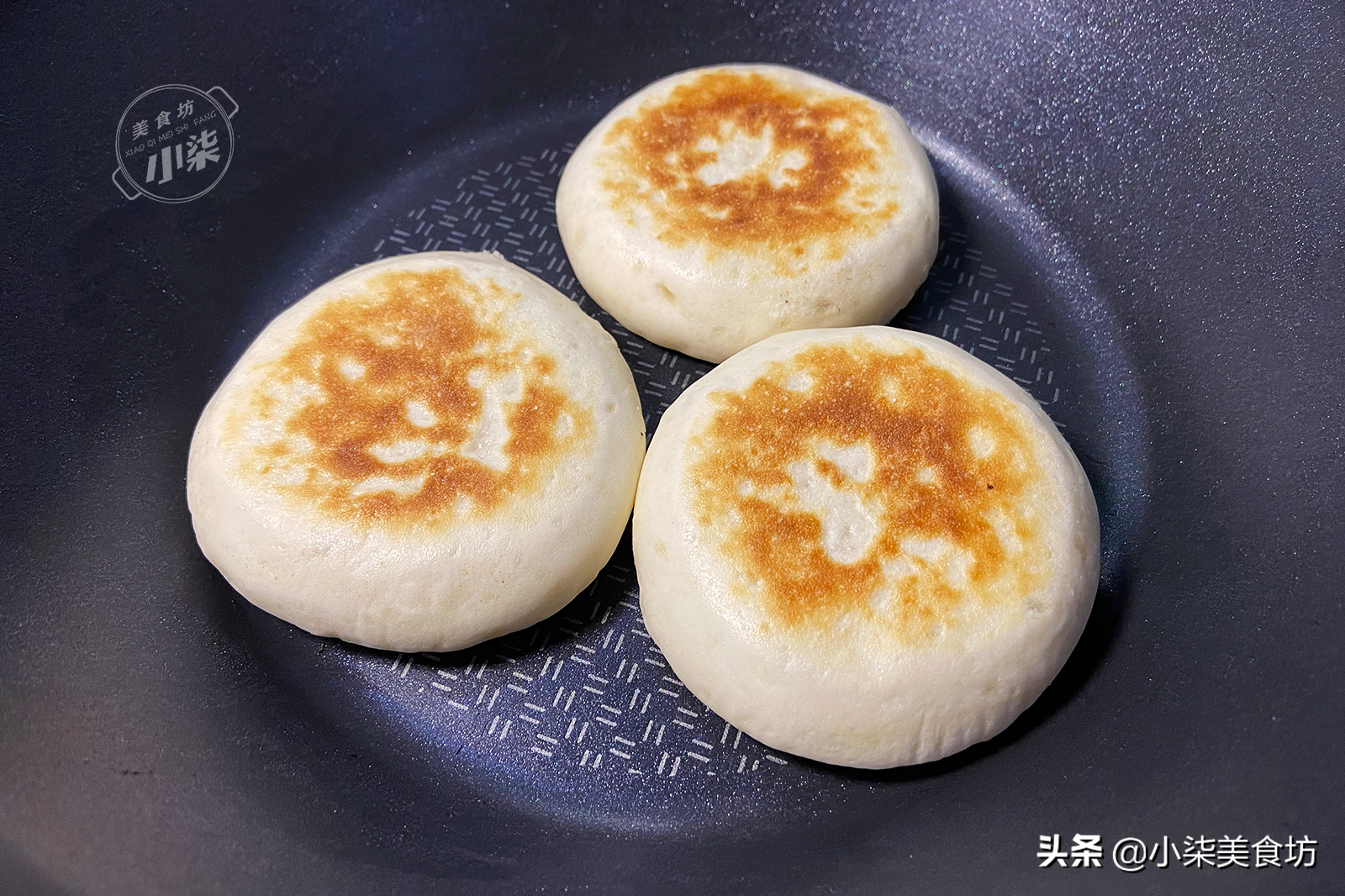 圖片[15]-想吃燒餅不要出去買了 教你在家做 外焦里軟 揭開個個都空心-起舞食譜網