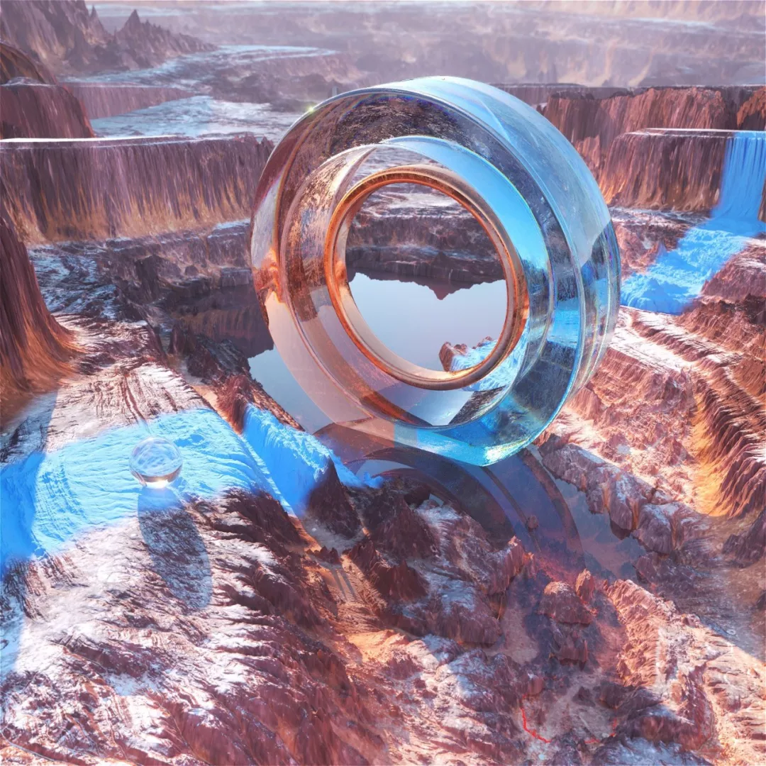 画风炫酷，C4D渲染4000多张作品图，一起来欣赏吧