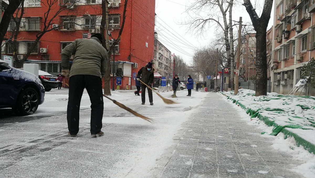 下雪啦！北京城区迎来2021年首场降雪，多图预警