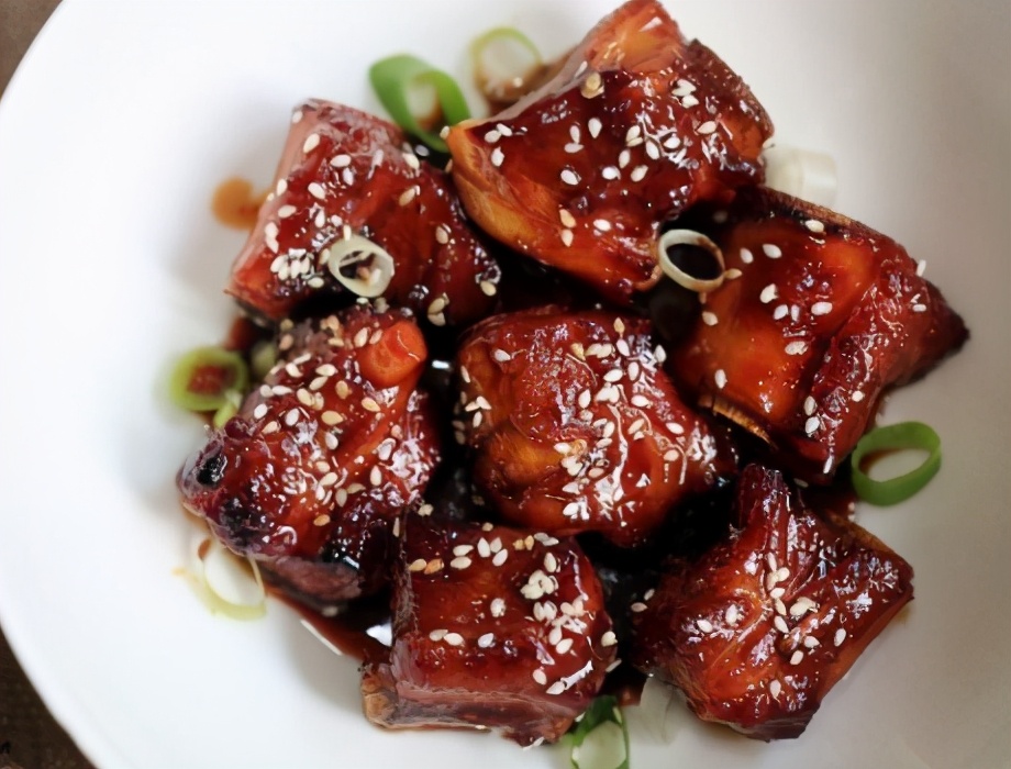 圖片[1]-糖醋排骨的做法步驟圖 排骨酥嫩醬汁酸甜-起舞食譜網