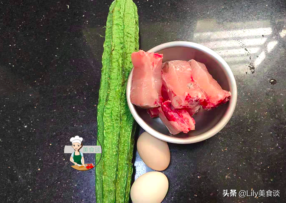 图片[4]-鱼骨鸡蛋丝瓜汤做法步骤图 现在正当季-起舞食谱网