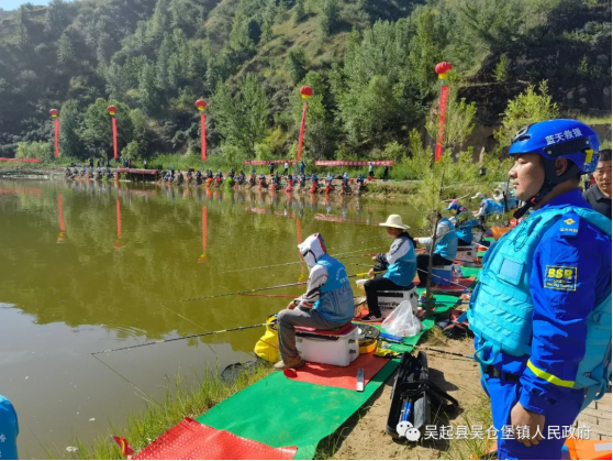 以鱼为媒促发展，首届“乡村振兴杯”钓鱼大赛在吴仓堡镇开杆