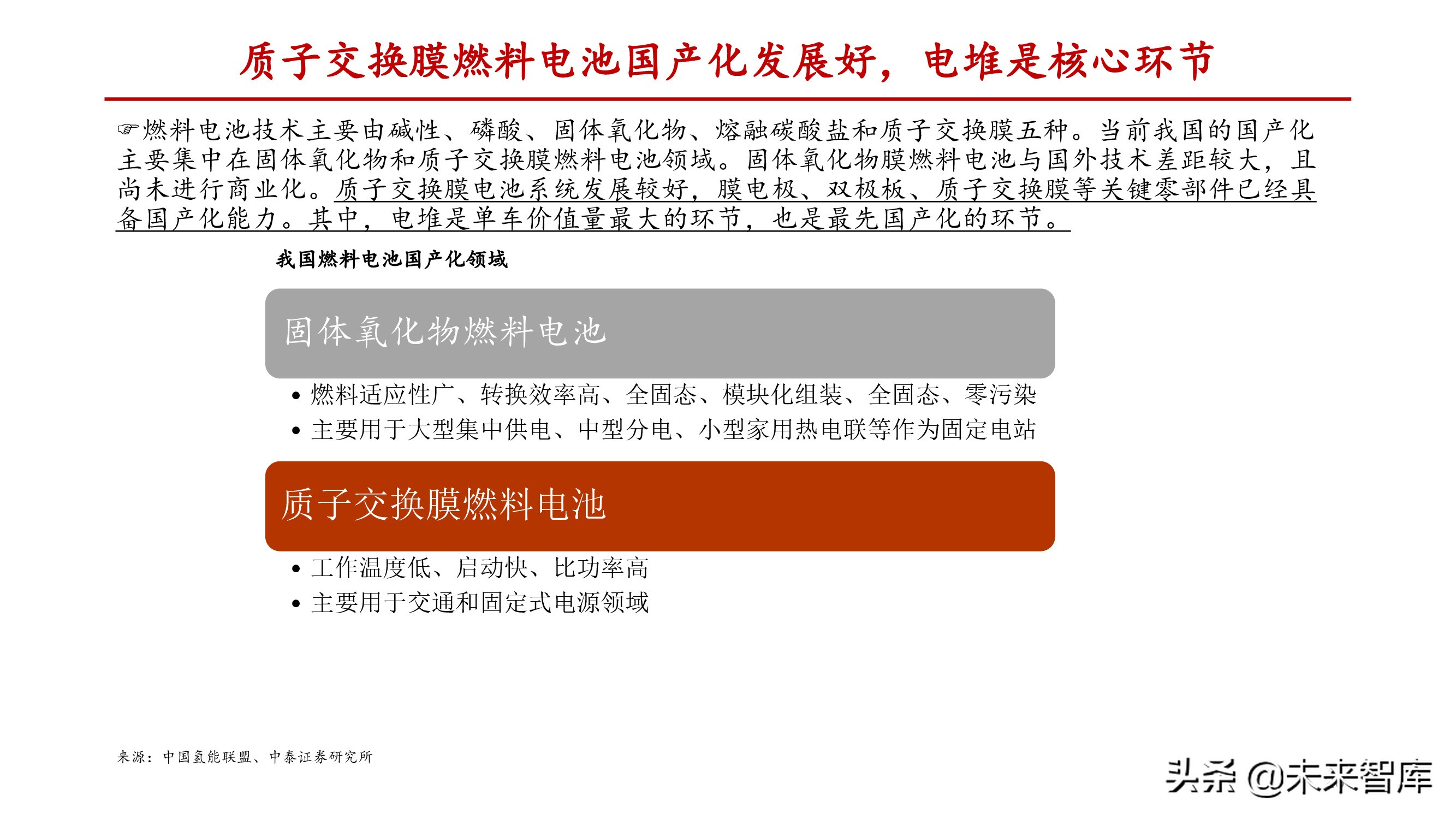 燃料电池行业深度报告：关注电堆系统及关键零部件国产化机会