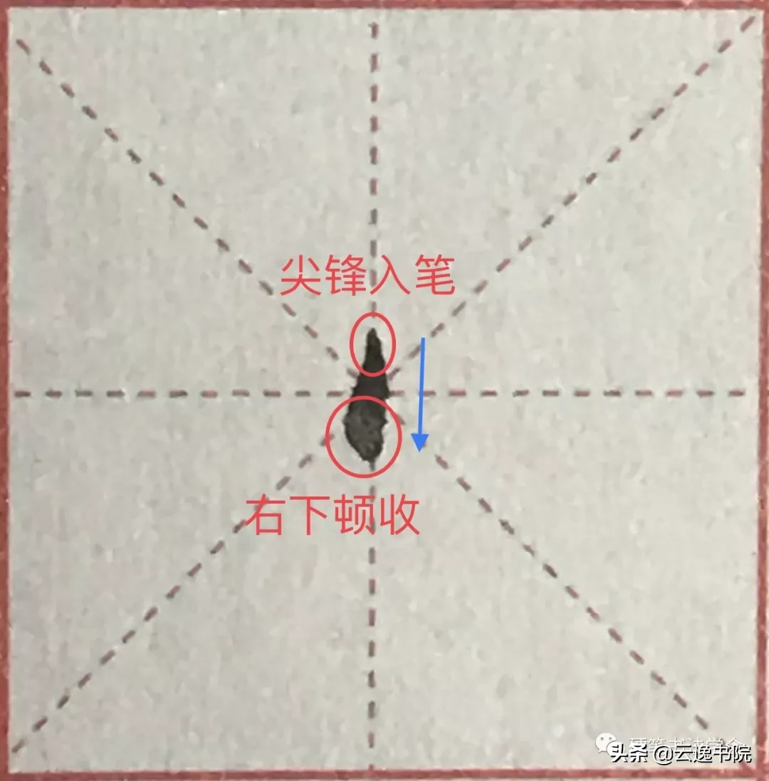 硬笔书法36个基本笔画图解教程！（纯干货）