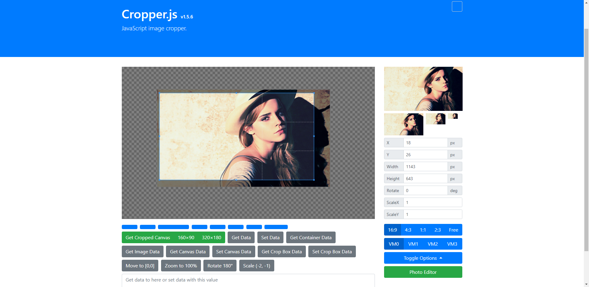 优秀的Web图片预览+图片裁剪插件，分享给需要的开发者