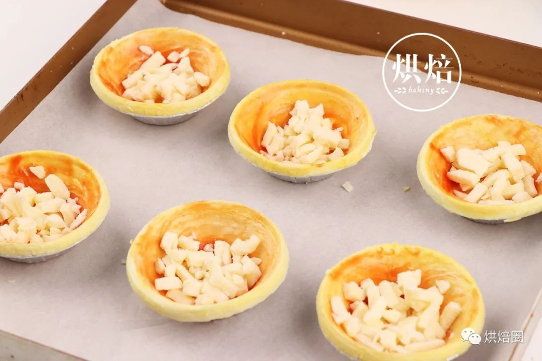 我用蛋撻皮做披薩快手簡單10分鐘搞定