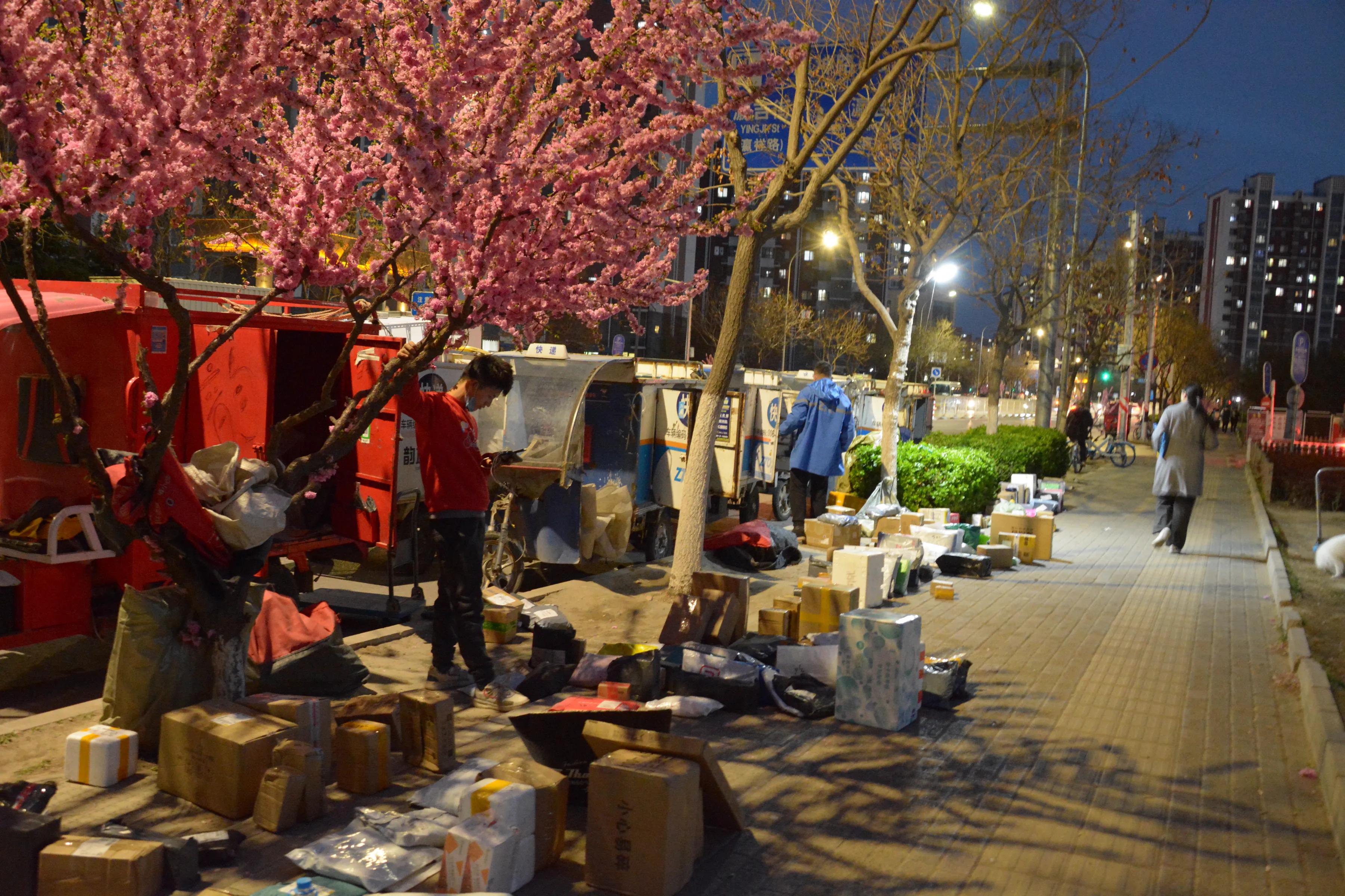 北京大兴区南海子公园迎来小长假第一天