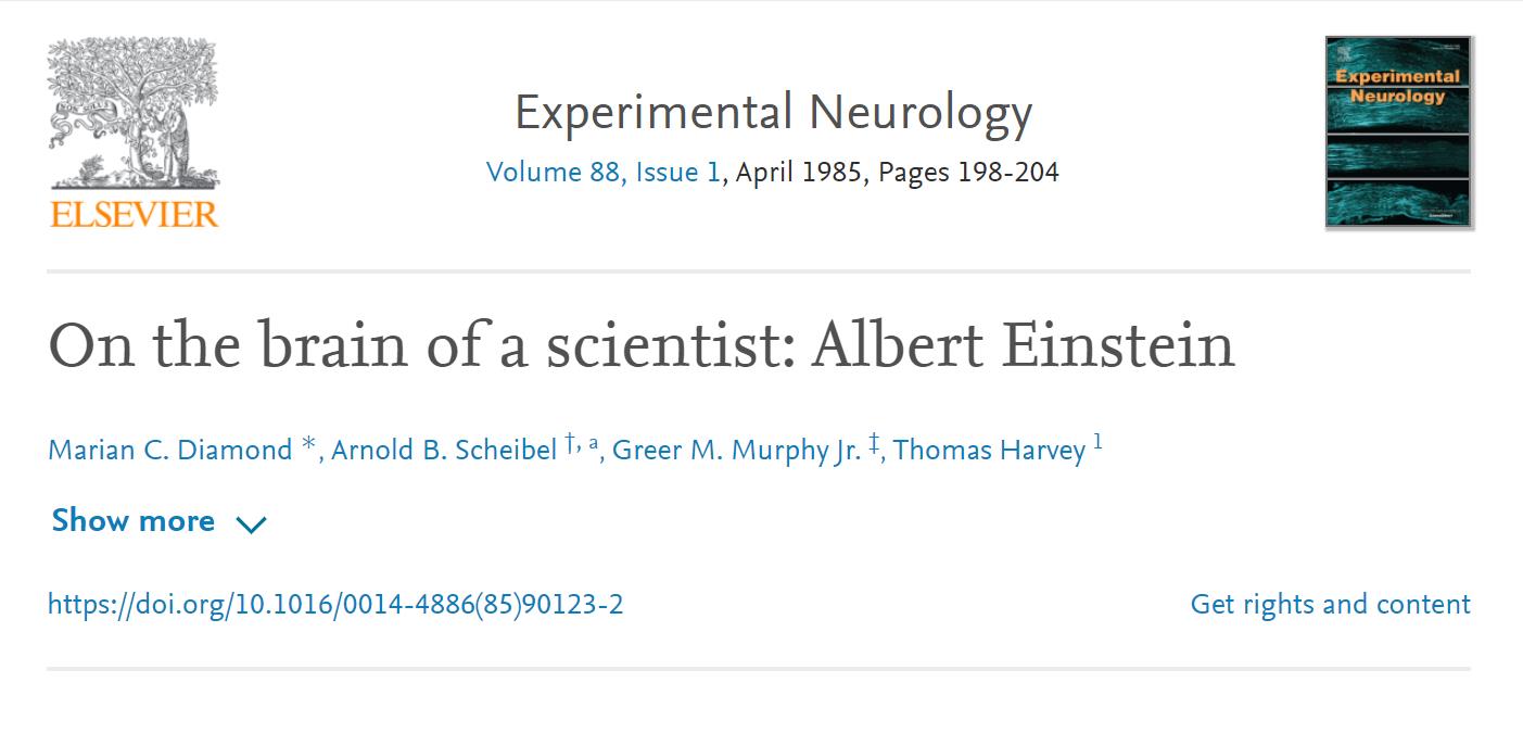 偷走爱因斯坦的大脑，切成240块研究50年，到底发现了什么？