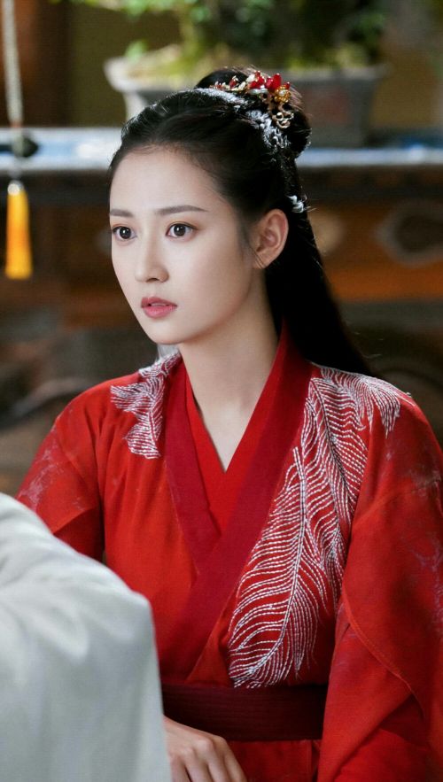 The Main Tv Series Role Modeling Played By The Goddess Chen Yuqi - Inews