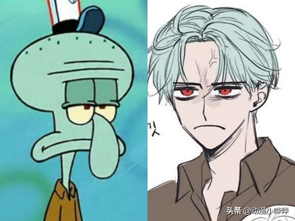 海綿寶寶 主角被 擬人化 蟹老闆秒變小鮮肉 派大星超可愛 動漫小嗶嗶 Mdeditor