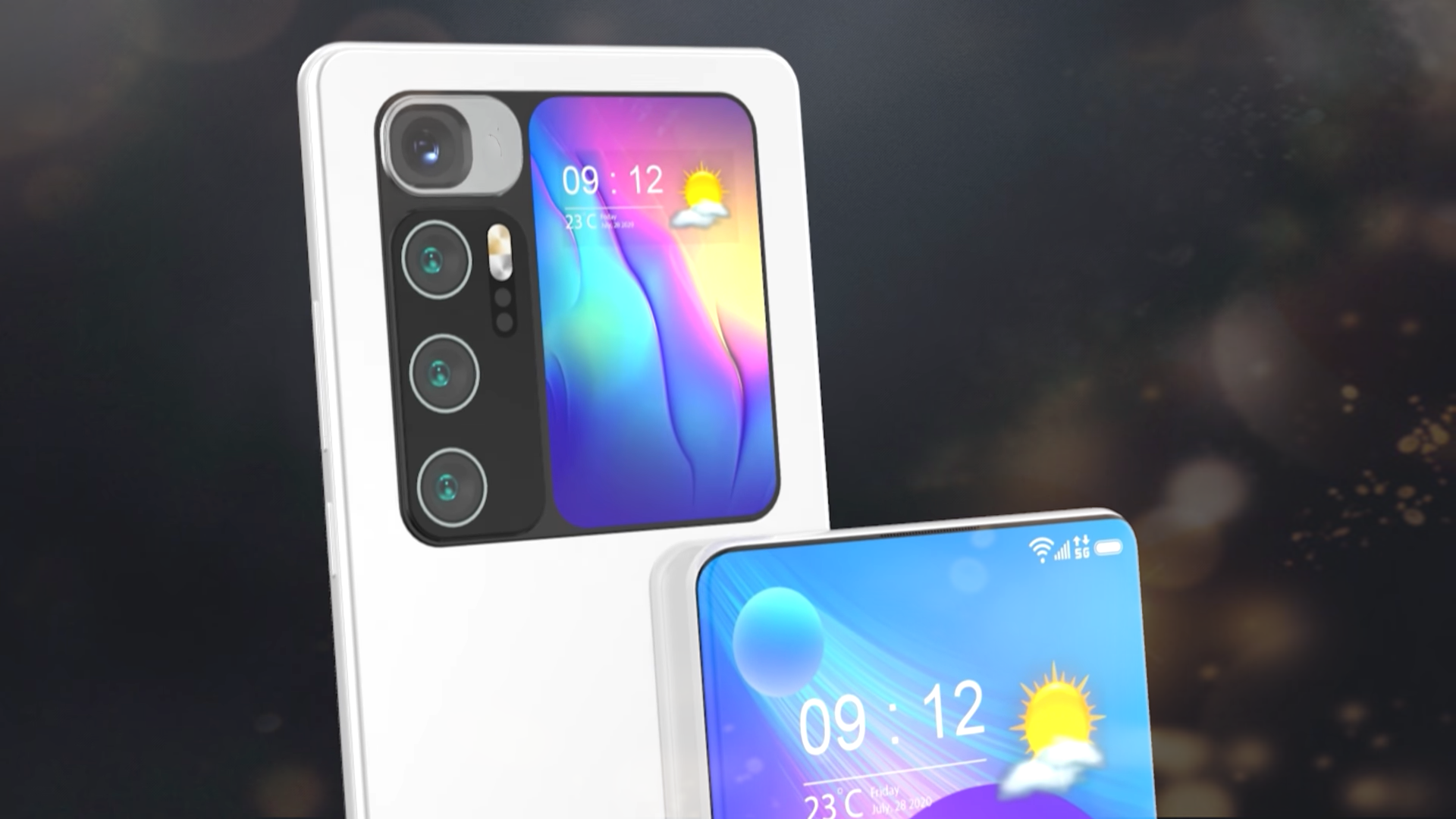 小米创新不断，双面屏+屏下镜头技术，这种设计