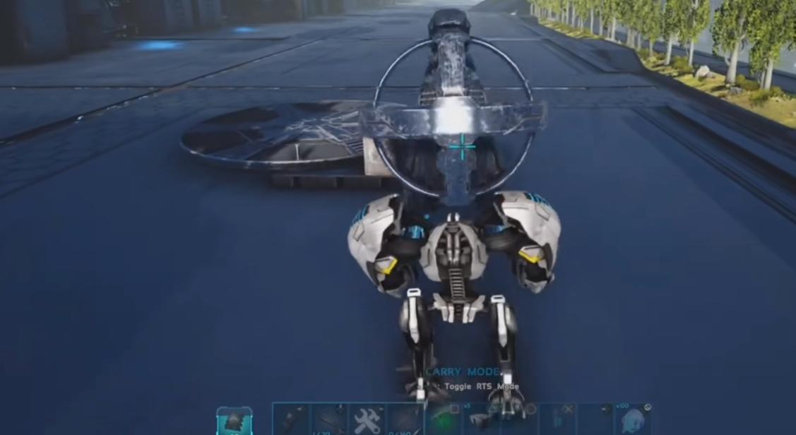 Ark Survival And Evolved Exo Mech Is A Small Mover Able To Move Huge Building Parts Inews