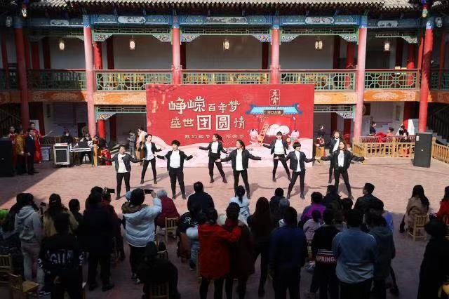 西固区河口古镇欢天喜地闹元宵