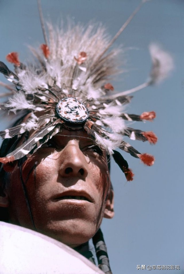 珍贵照片：1940年印第安人彩色照片，一个神秘的民族