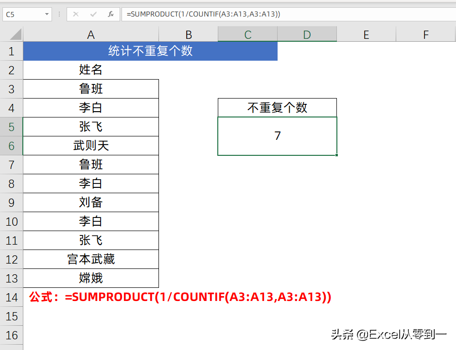 12组Excel函数公式，可直接套用，小白也能变大神