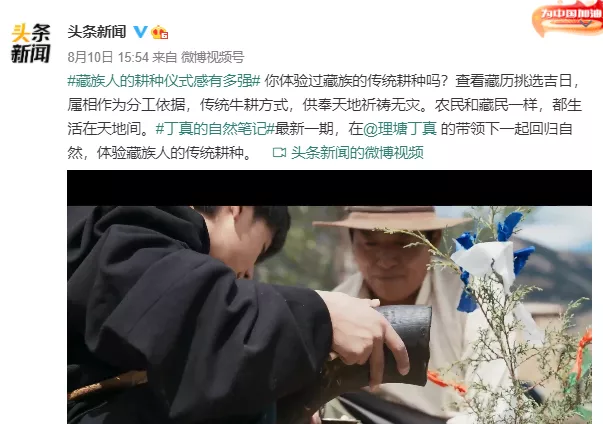 从《丁真的自然笔记》出圈,看微博如何重新定义纪录片多元价值?