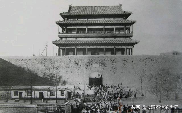 老照片:珍贵无比的北京老城楼照片 很多人没有见
