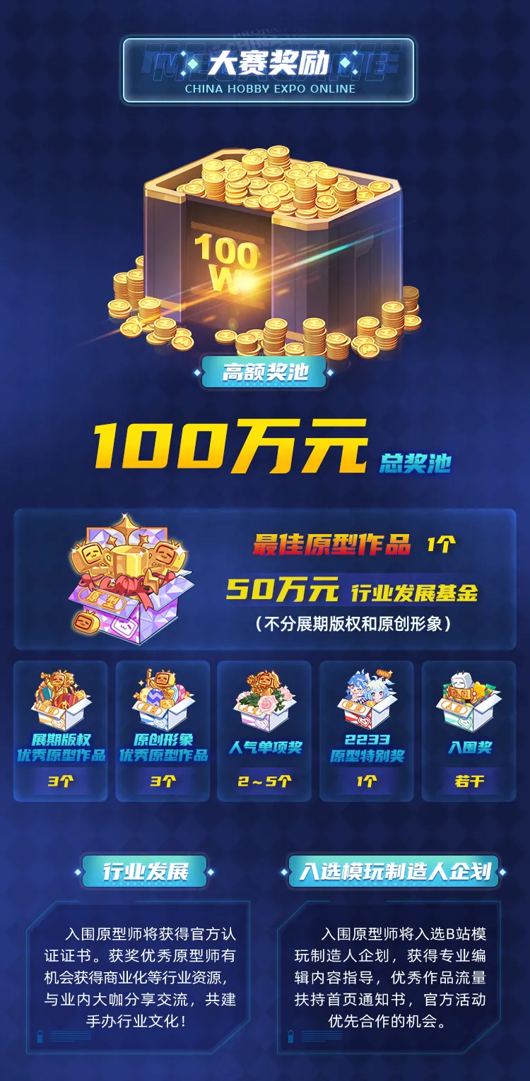 B站首届原型大赛报名倒计时,百万大奖等你来