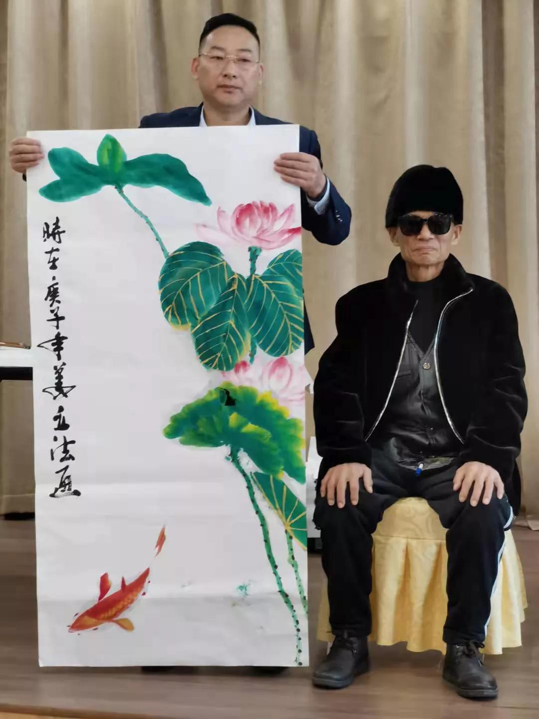 著名书画家姜立法收徒暨刘月宽拜师仪式隆重举行