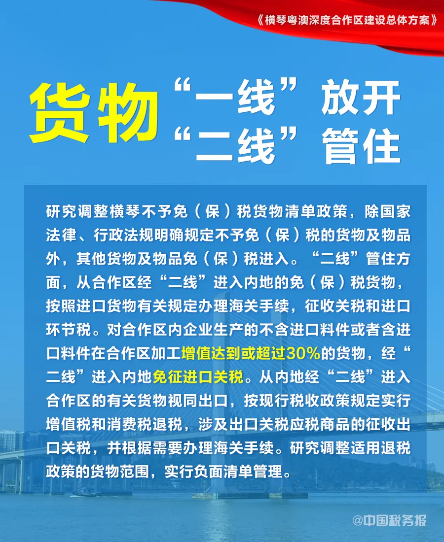15%!15%!一组图读懂《横琴粤澳深度合作区建设总体方案》涉税要点