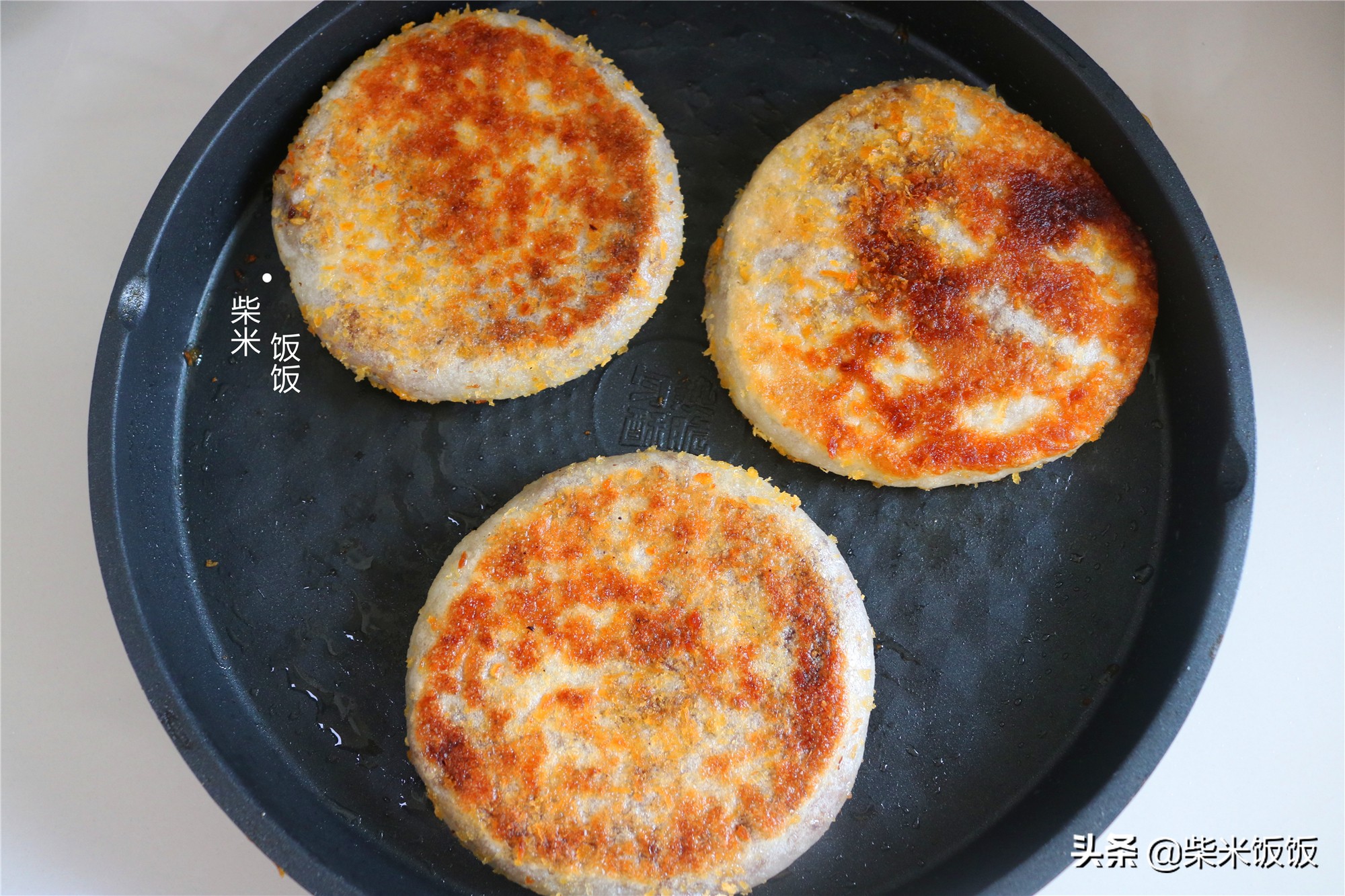 这是我吃过最美味的豆沙饼，外酥里糯，香甜可口，无添加更健康