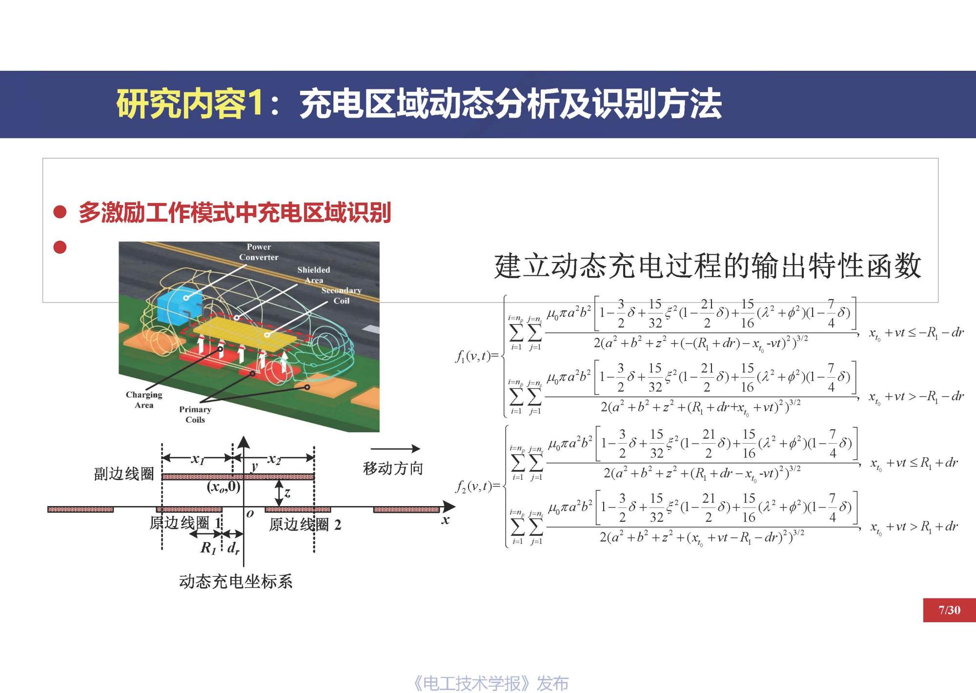 重慶大學(xué)戴欣教授：電動汽車運動過程推拉式激勵無線傳能技術(shù)思考