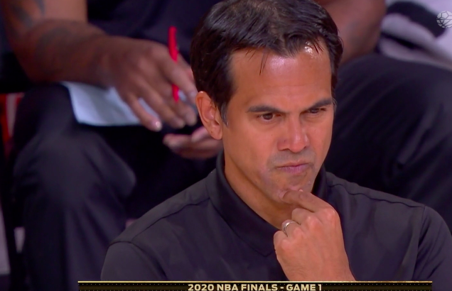 熱火沒戲了？斯帥被打低頭沉思眉頭緊鎖，板凳49比31看到希望