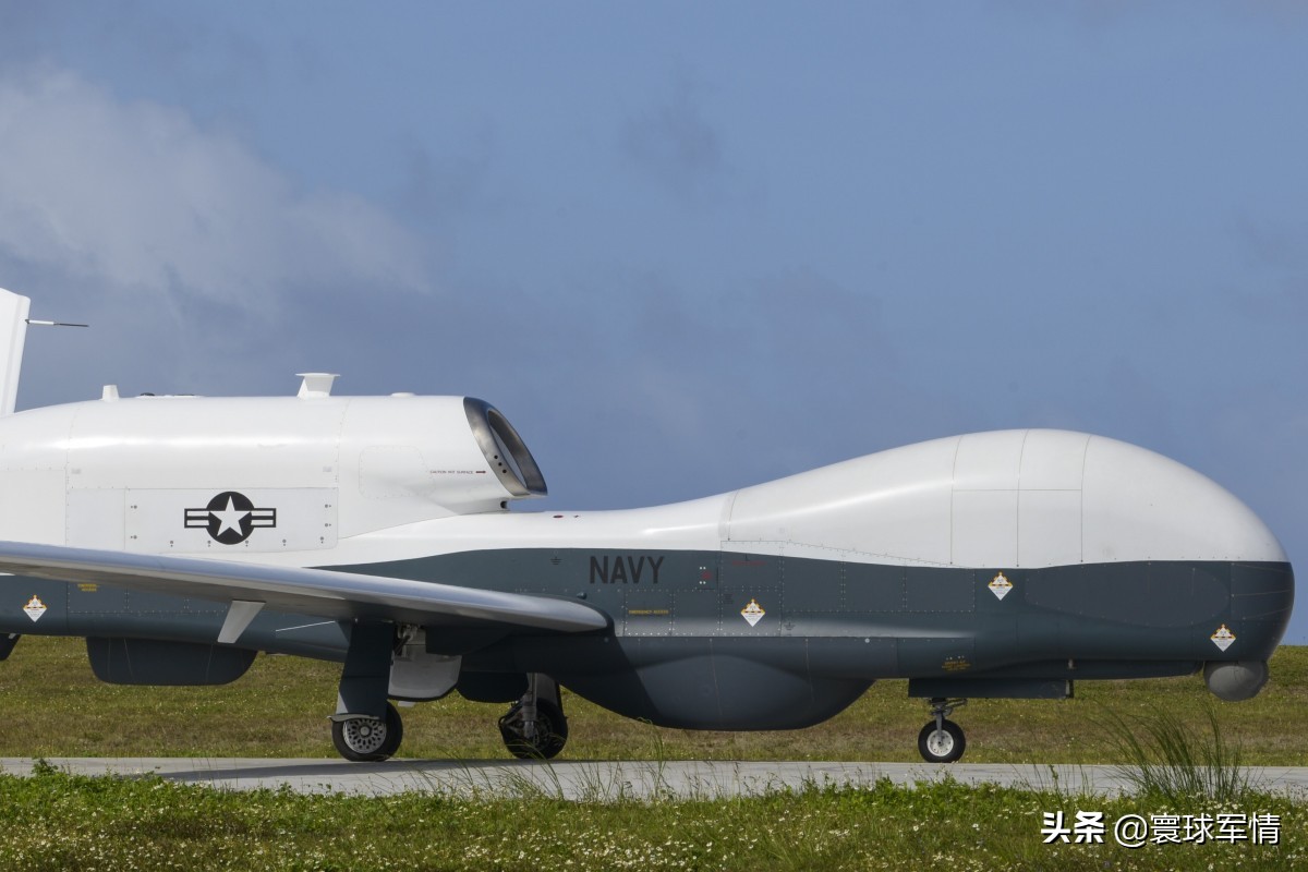 本月第7次出动，美海军头号无人机强闯东海，防空识别区内耀武扬威