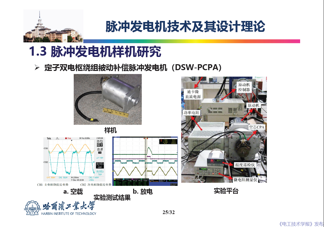 哈爾濱工業(yè)大學(xué) 吳紹朋 副教授：脈沖發(fā)電機理論與技術(shù)研究