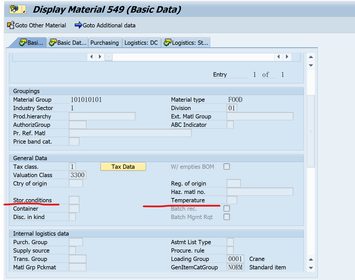 SAP RETAIL商品主資料Basic Data檢視裡幾個讓人莫名驚詫的欄位