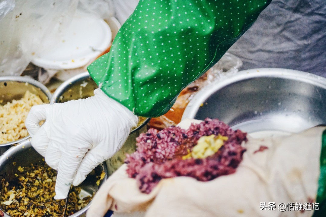 扬州那些可能渐渐要消失的小摊子（一）：市一中粢饭团