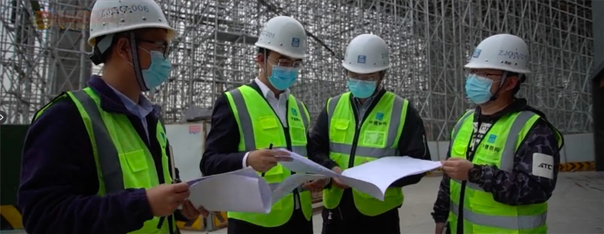 中建科工西安北辰高架桥项目圆满完成8.31主体贯通节点