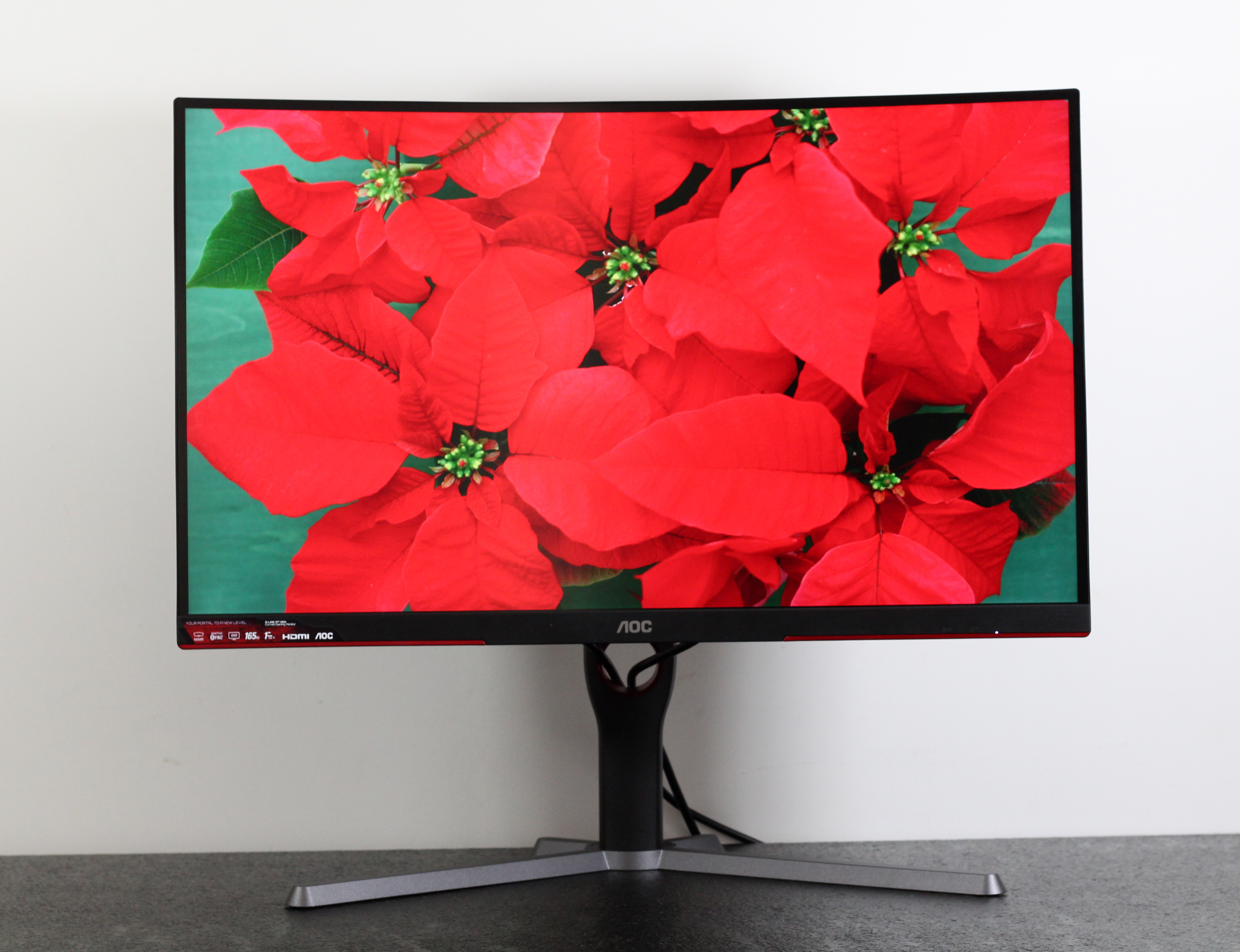 AOC CQ27G3S显示器评测：2K曲面+165Hz，干好新平台的显示活