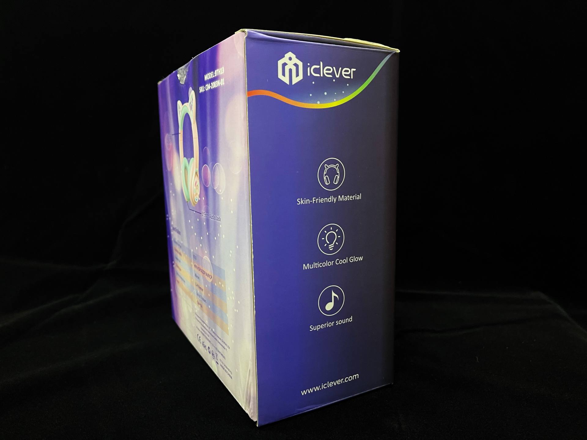 儿童上网课Tribit趣倍BTH13头戴式发光蓝牙耳机体验