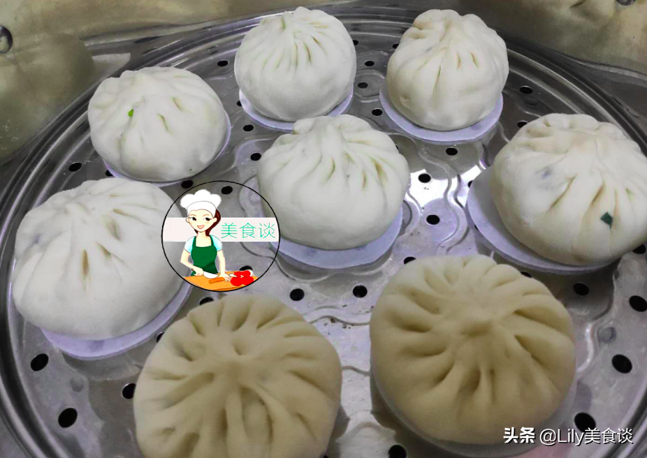 These vegetables are used as fillings together, the steamed buns are very fragrant, and they are delicious without meat, simple and nutritious