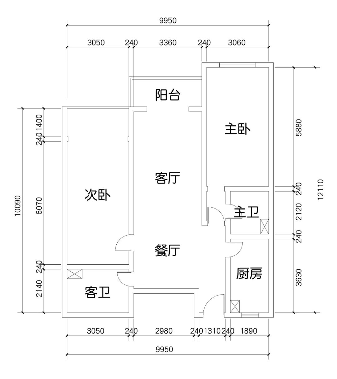 29岁独居女孩买106㎡两居，砸90W造图书馆和6种功能卧室