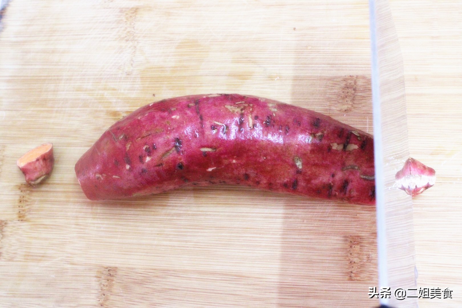 蒸红薯，牢记别直接上锅蒸了，多做2步，红薯香甜鲜嫩，真好吃