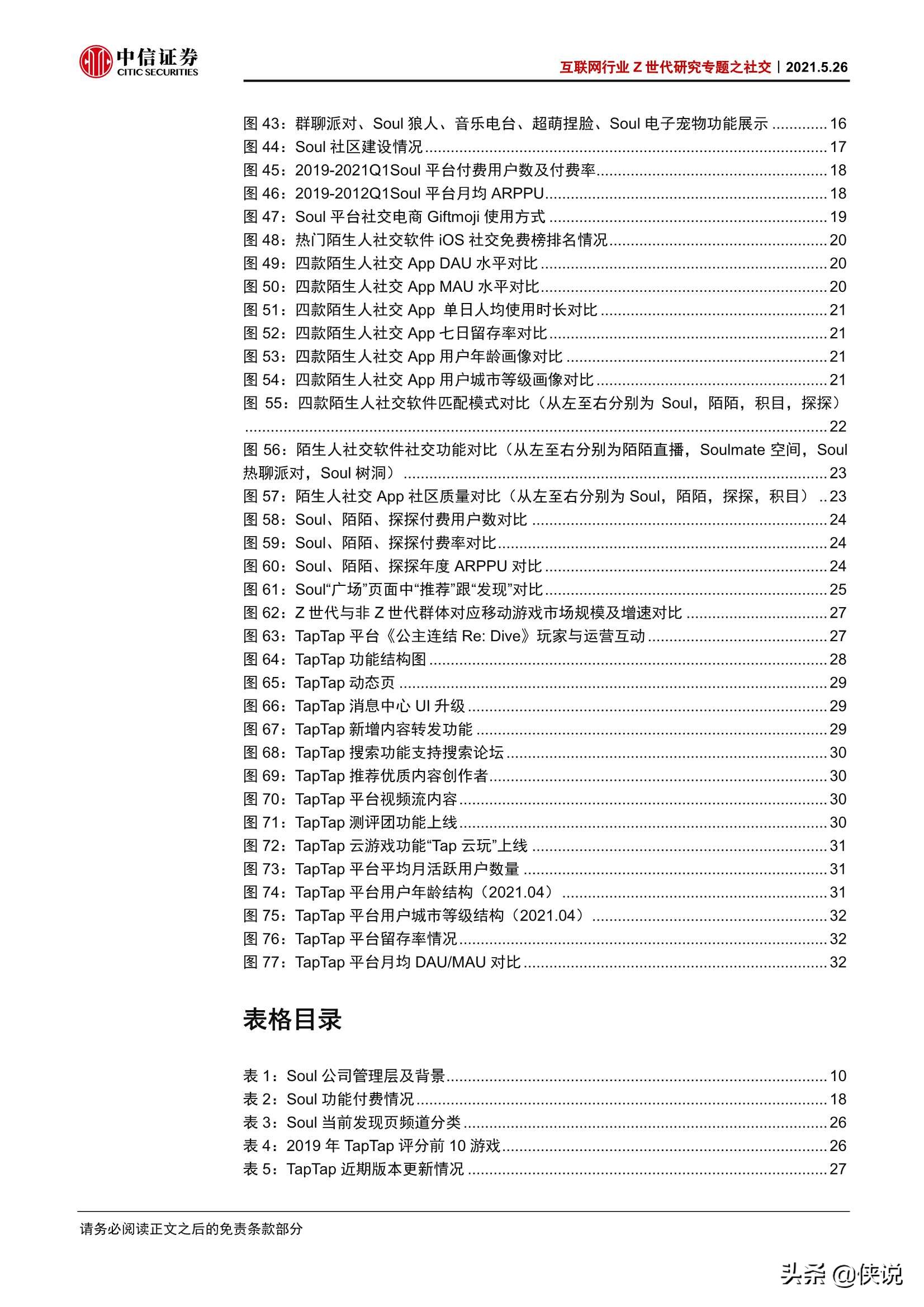 以Soul和TapTap为代表的Z世代社交研究（中信证券）