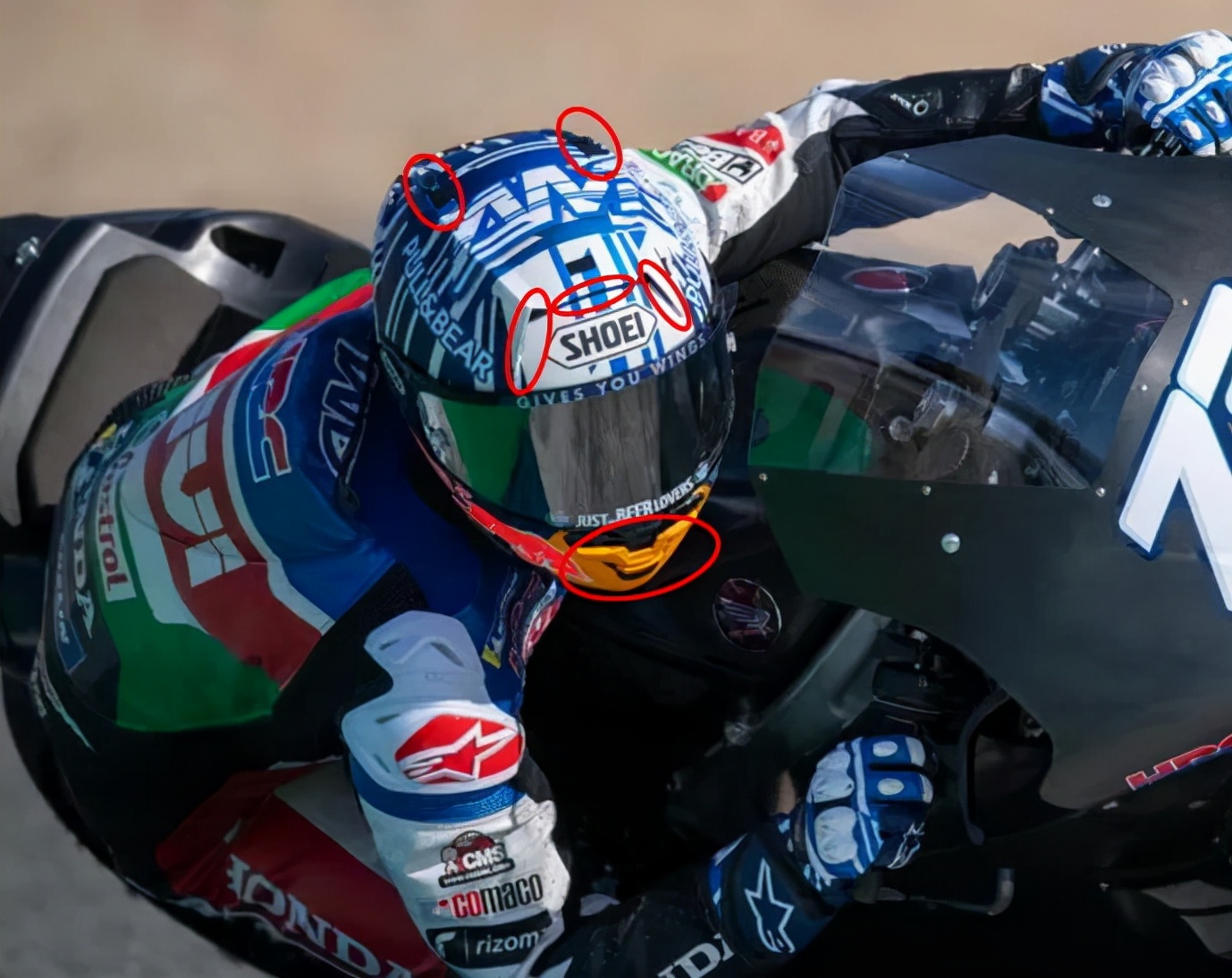 SHOEI X-16? The new helmet appeared in 