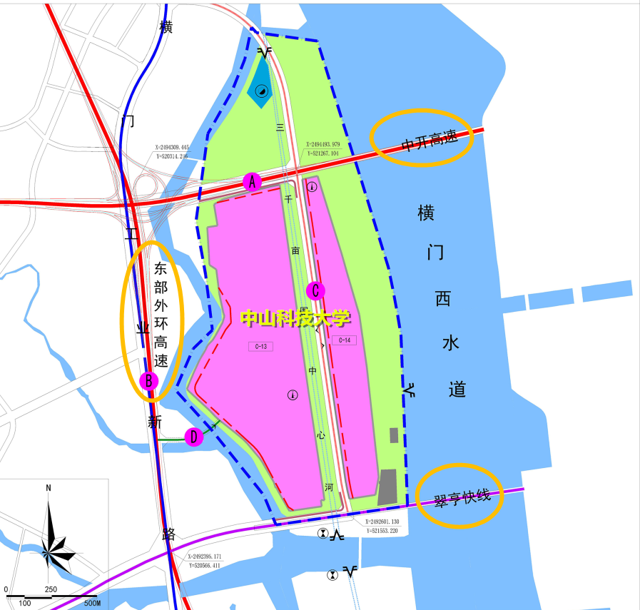 占地约1605亩！中山科技大学选址确定！拟2025年建成